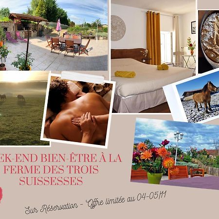 Bed and Breakfast La Ferme Des 3 Suissesses Saint-Paul  Exterior foto